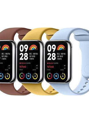 Ремінець для xiaomi mi band 8 pro/mi band 9 pro/redmi watch 4 silicone