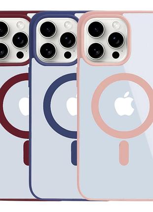Чехол tpu color with magsafe для iphone 13 pro max