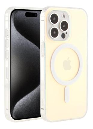 Чохол tpu+pc imd gradient with magsafe для iphone 15 pro