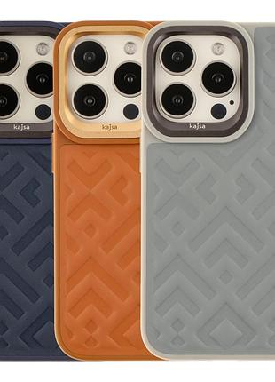 Чохол kajsa briquette collection rhombus для iphone 15 pro