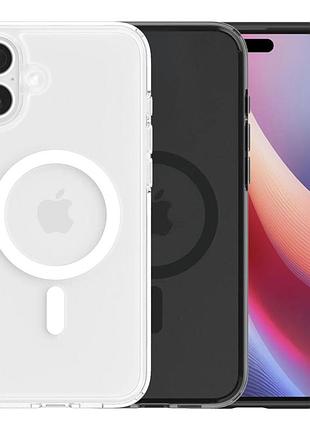 Чохол tpu+pc spigen ultra hybrid with magsafe для iphone 16
