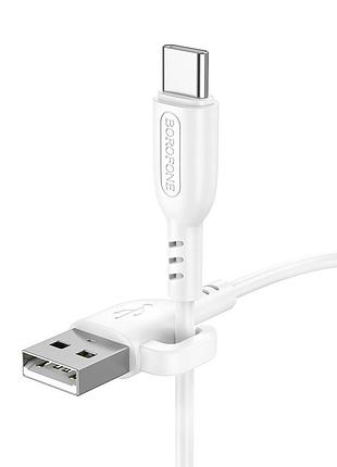 Кабель usb borofone bx91 type-c 3a 7