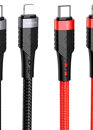 Кабель usb borofone bu35 pd type-c to lightning 1,2m