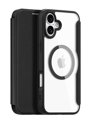 Чохол-книжка dux ducis skin x pro with magsafe для iphone 16 plus