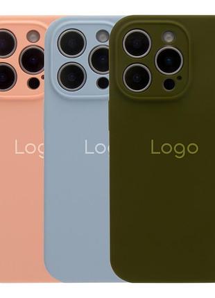 Чохол silicone case full size with frame для iphone 16 pro max
