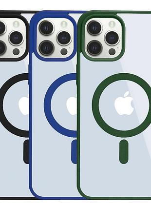 Чохол tpu color with magsafe для iphone 12 pro max