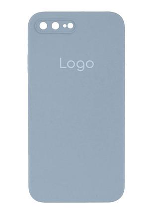 Чохол silicone case square full camera для iphone 7 plus/8 plus 4