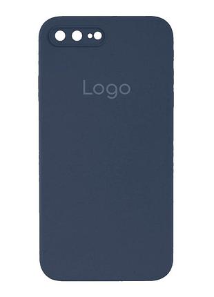 Чохол silicone case square full camera для iphone 7 plus/8 plus 6