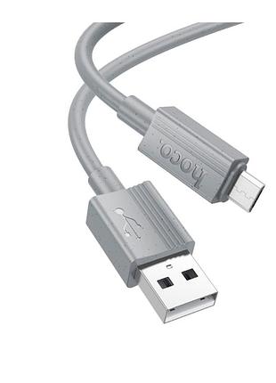 Кабель usb hoco x107 micro 2.4a 3