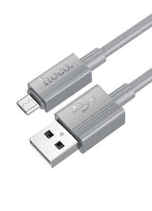 Кабель usb hoco x107 micro 2.4a 4