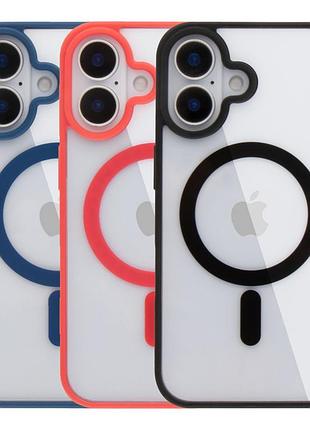 Чехол new tpu color with magsafe для iphone 16