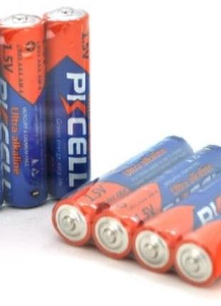 Батарейки pkcell 1.5v aaa/lr03, 4 штуки shrink (pc/lr03-4s)