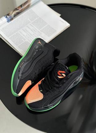 Air jordan luka 4 black/orange 2