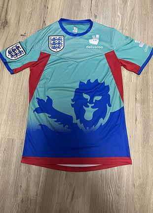 England national football shirt lionesses soccer jersey blue