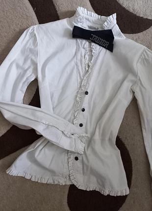 Базова сорочка жіноча з метеликом