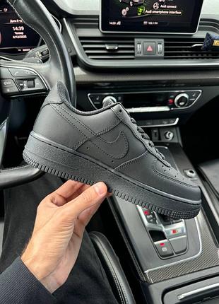 Nike air force 1 '07 "black" premium 10