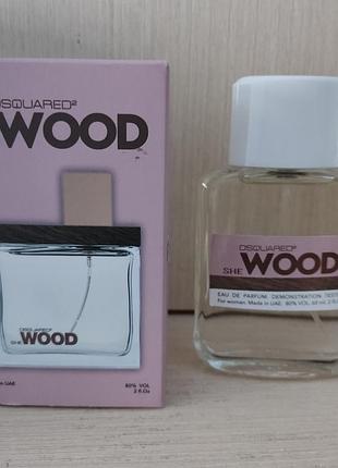 Женские духи тестер she wood dsquared 2