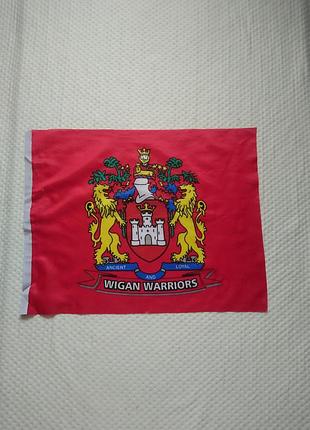 Флаг виган крупнобритантия wigan 46×57 см