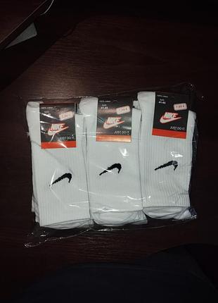 Носки nike белые 6