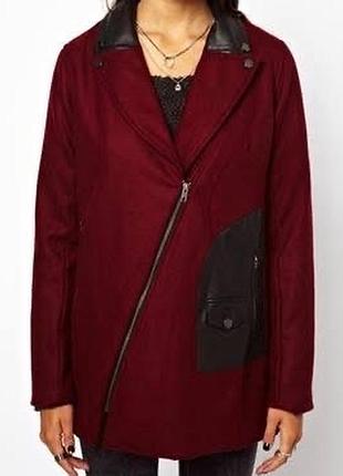 Жіноче вкорочене пальто косуха religion