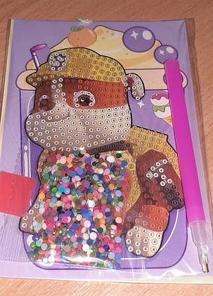 Дитячий набір  щенячий патруль блискуча алмазна мозаїка