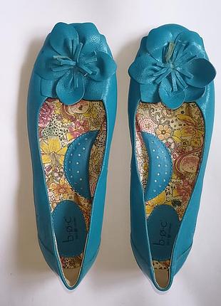 Балетки шкіряні 39