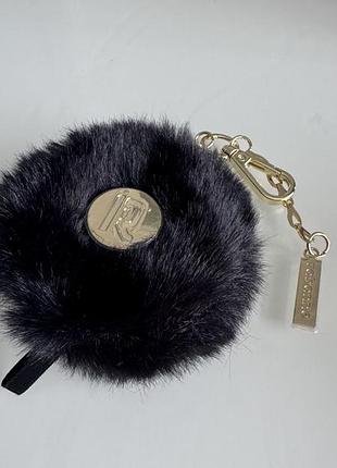 Дзеркало брелок-помпон paco rabanne logo fame couture.