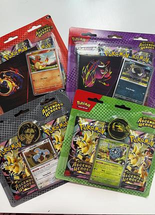 Набори pokémon tcg: ascended heroes та tech sticker collection