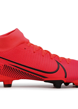 Бутсы красные.nike mercurial 3