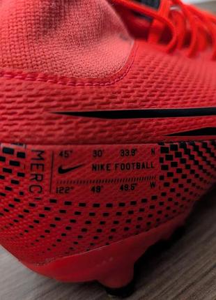 Бутсы красные.nike mercurial 4