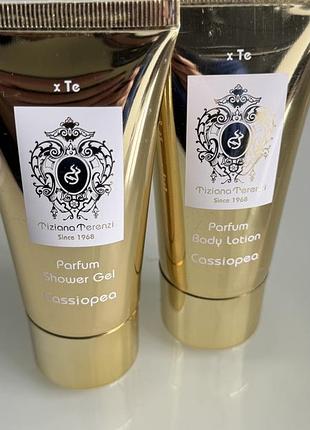 Гель для душа та лосьйон для тіла tiziana terenzi luna collection cassiopea