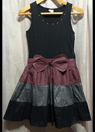 Брендова комбінована сукня next.