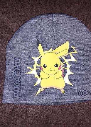 Шапка для хлопчика пікачу