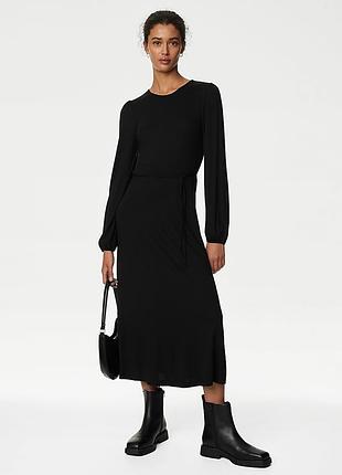 Базовое миди платье большого размера батал