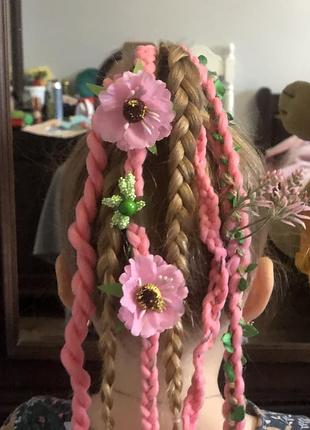 Коси на резинці з канеколону