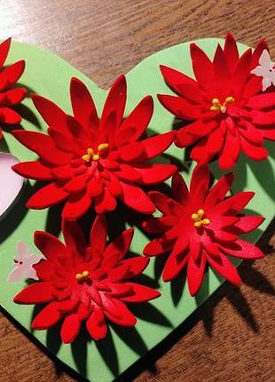 Подсвечник валентинка