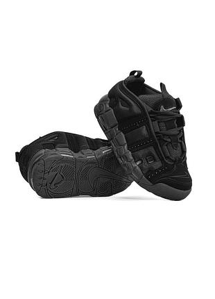 Кросівки nike air more uptempo black