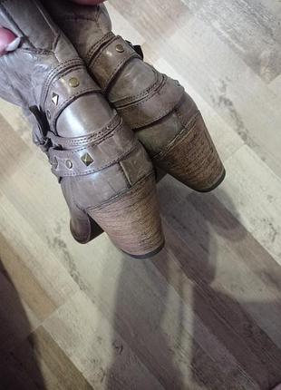 Ботинки,кожа 3