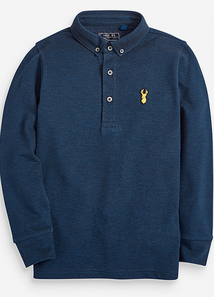 Реглан поло с длинным рукавом от next на 6 лет
