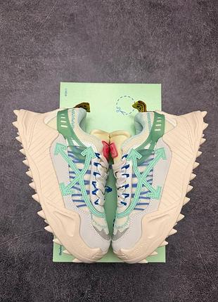 Кросівки off white odsy 1000  white green