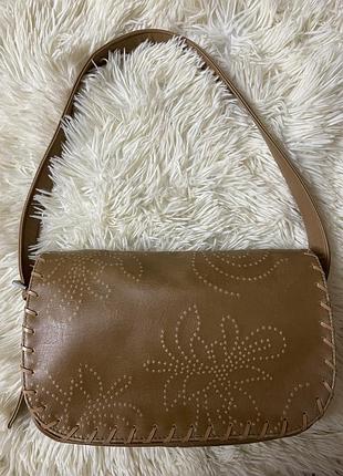 Хорошая вместительная сумка из искусственной кожи 19*29*10см