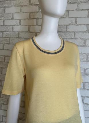 ⚜️❤️женская шерстяная желтая американка ,футболка !