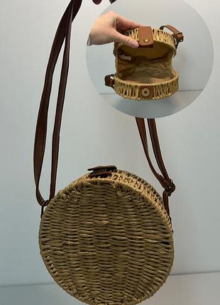 Сумка з соломи