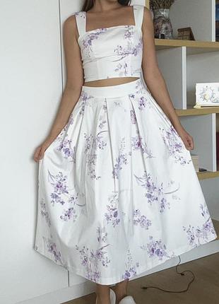 Супер ціна, купила за 1899 гривень 🔥 комплект із двох частин у квітковий принт mohito