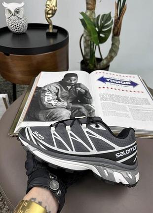 Кросівки salomon xt-6 grey/white 6