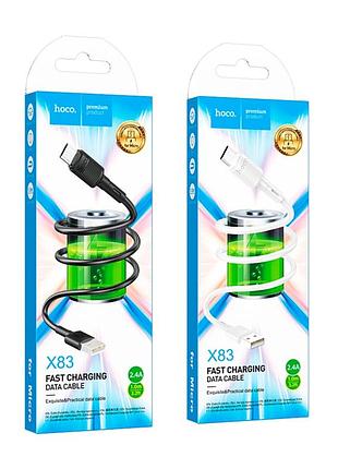 Кабель usb hoco x83 micro 2
