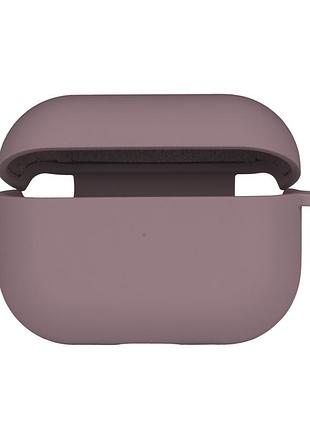 Футляр silicone case with microfibra для airpods pro