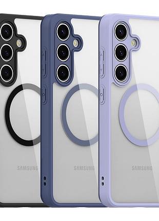 Чохол-книжка dux ducis skin x pro with magsafe для samsung galaxy s24 5g (s921)
