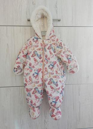 Комбинезон весна осень демисезон для девочки 3-6м