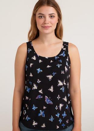 Шифонова блуза в метелики